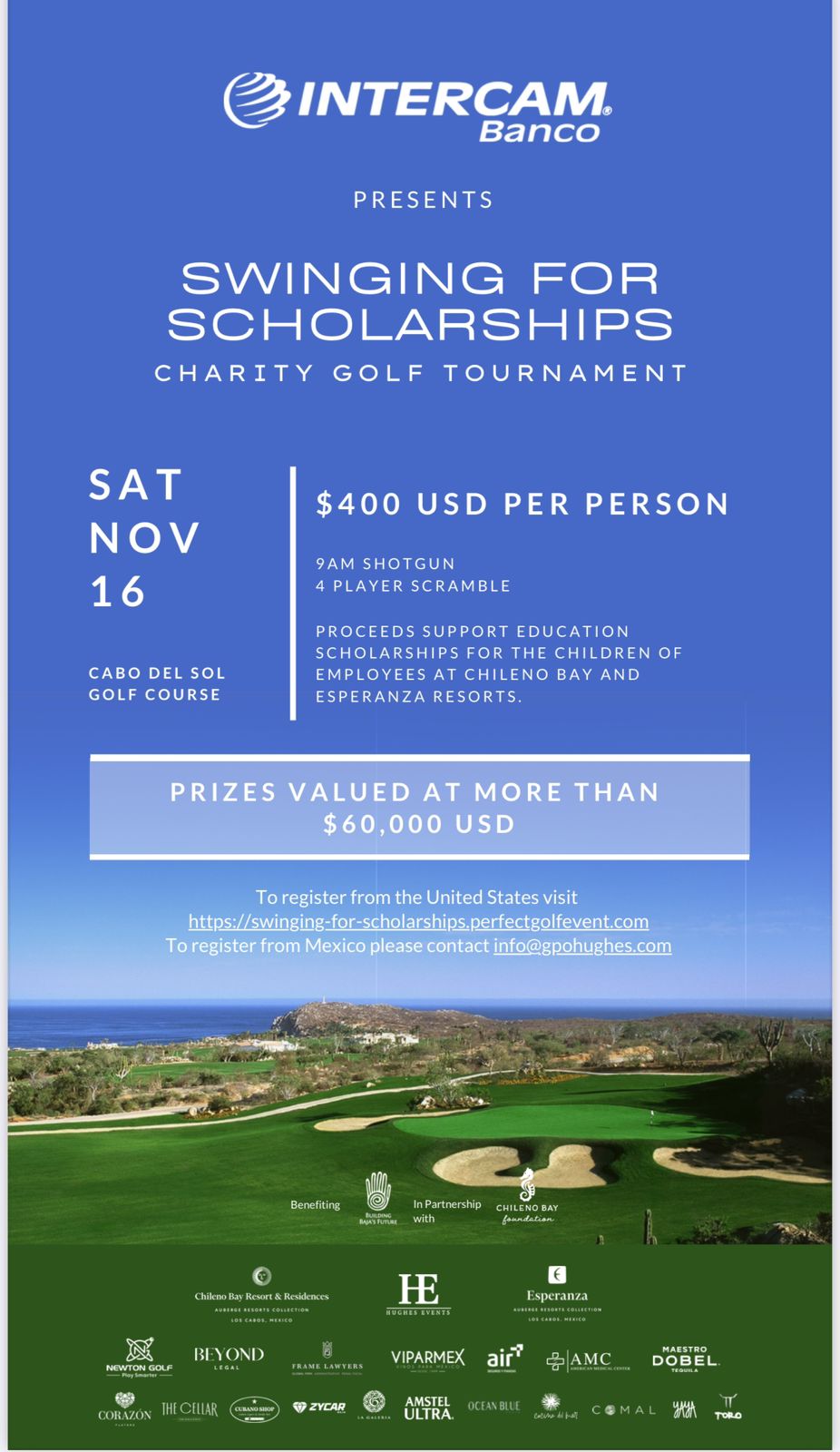 Swinging for Scholarships